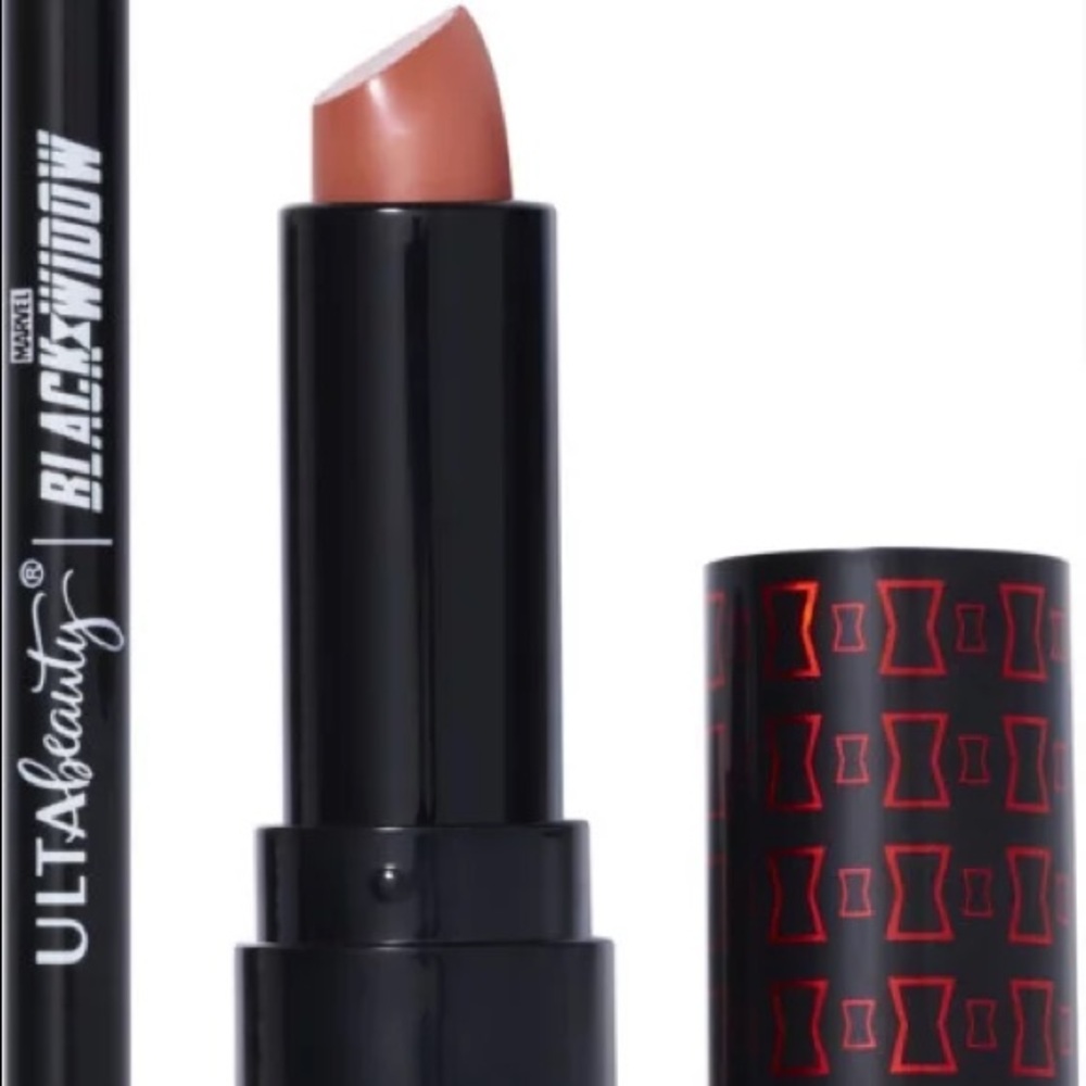 Marvel MCU Avengers Cosplay Black Widow 2 Piece Lipstick & Lip Liner Ulta